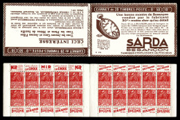 ** N°272-C10, Série 229-A, SARDA 166 Fr Et EU. TTB  Qualité: ** - Anciens : 1906-1965