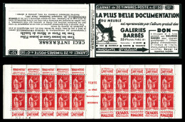 ** N°283-C25, Série 323-A Pap Blanc, BARBES LE HAVRE Et EU, Daté Du 6.4.34. TTB (certificat)  Qualité: ** - Old : 1906-1965