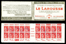 (*) N°283-C30ac, Série 310, ANNULATION DE L'AGENCE COMPTABLE Cachet Ondulé Violet Du 10 Janvier 1934, . B/TB. R.R.  Qual - Antiguos: 1906-1965