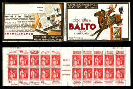 ** N°283-C32, Série 315-B, CIGARETTES BALTO Et 3 SUISSES, Daté Du 10.2.34. SUP. R.R.  Qualité: ** - Old : 1906-1965