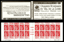 ** N°283-C67, Série 409-B, GRANDES ROSERAIES DU VAL DE LOIRE Et EU, Daté Du 27.1.37, TTB  Qualité: ** - Anciens : 1906-1965