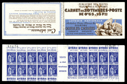 ** N°365-C9, Série 17-1, LOTERIE NATIONALE Et EU, Daté Du 11.10.37. TB  Qualité: ** - Oude : 1906-1965