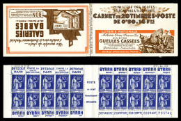 ** N°368-C4, Série 52, GUEULES CASSEES Et GALERIES BARBES, Daté Du 20.4.39, TTB  Qualité: ** - Vecchi : 1906-1965