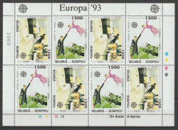 BELARUS - 1994 - "EUROPA 1993" CEPT - FEUILLET YVERT N°56/57 ** MNH - COTE = 52 EUR - Bielorussia