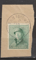 COB 167 Sur Fragment Oblitération Centrale SICHEM (DIEST) - 1919-1920 Albert Met Helm