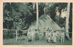 NOUVELLE CALEDONIE - Indigènes De Saint Louis - Animé - Carte Postale Ancienne - Nieuw-Caledonië