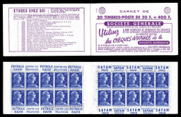 ** N°1011B-C20, Série 14-57, SOCIETE GENERALE, TB  Qualité: ** - Alte : 1906-1965