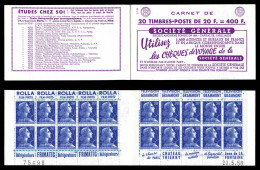 ** N°1011B-C22, Série 7-58, SOCIETE GENERALE Et EU, Daté Du 20.5.58, TB  Qualité: ** - Antiguos: 1906-1965