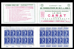 ** N°1011B-C37, Série 13-57, BAS CARAT Et EU, Daté Du 20.11.57. TTB  Qualité: ** - Alte : 1906-1965