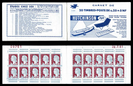 ** N°1263-C3, Série 11-61, HUTCHINSON Et EU, Daté Du 28.7.61, TB  Qualité: ** - Anciens : 1906-1965