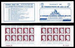 ** N°1263-C3, Série 16-61, AG VIE Et EU Daté Du 24.3.61, TTB  Qualité: ** - Anciens : 1906-1965