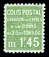 ** N°99, 1F45 Vert Très Bon Centrage, Fraîcheur Postale, SUP (certificat)  Qualité: **  Cote: 850 Euros - Mint/Hinged