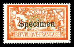 ** N°145-CI 2, 2f Merson Surchargé SPECIMEN. TB  Qualité: **  Cote: 250 Euros - Cours D'Instruction