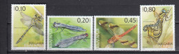 Bulgaria 2005 - Insects: Dragonflies, Mi-Nr. 4708/11, MNH** - Ungebraucht