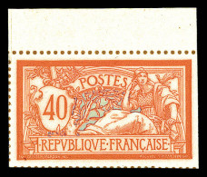 (*) N°119, 40c Merson, Tirage Sur Bristol Dentelure Figurée Bdf. TB  Qualité: (*)  Cote: 350 Euros - Unused Stamps