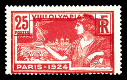 * N°184b, Jo De Paris, Centre Très Déplacé. TTB  Qualité: * - Unused Stamps