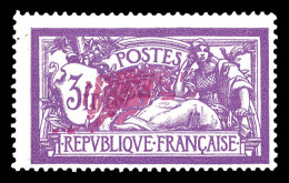 ** N°240, 3f Merson, Double Impression Du Centre. SUP. R. (certificat)  Qualité: ** - Unused Stamps