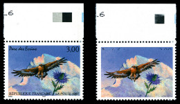 ** N°3054a, Parc Des Écrins: Légende Et Faciale Supérieure Absentes, SUP. RARE (signé Calves/Brun/certificat)  Qualité:  - Unused Stamps