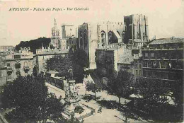 84 - Avignon - Palais Des Papes - Vue Générale - Correspondance - Voyagée En 1914 - CPA - Voir Scans Recto-Verso - Avignon