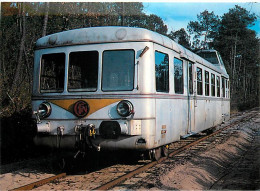 Trains - Parc Naturel Régional Des Landes De Gascogne - Ecomusée De La Grande Lande Marqueze Sabres (Landes) - 40105 Aut - Eisenbahnen