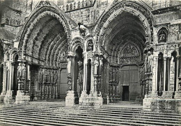 28 - Chartres - La Cathédrale - Porche Nord - Carte Dentelée - CPSM Grand Format - Voir Scans Recto-Verso - Chartres