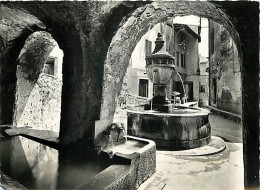 06 - Saint Paul De Vence - La Fontaine - Carte Dentelée - CPSM Grand Format - Voir Scans Recto-Verso - Saint-Paul