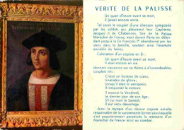 03 - Lapalisse - Vérité De Lapalisse - Portrait De Jacques Maréchal De Chabannes - Saint De Lapalisse - CPM - Voir Scans - Lapalisse