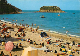 22 - Saint Quay Portrieux - La Plage Et L'Ile De La Comtesse - Scènes De Plage - Flamme Postale De Saint Quay Portrieux  - Saint-Quay-Portrieux