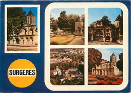 17 - Surgères - Multivues - CPM - Voir Scans Recto-Verso - Surgères