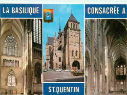 02 - Saint Quentin - La Basilique - Multivues - CPM - Voir Scans Recto-Verso - Saint Quentin