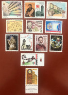 2004 - Italian Republic (12 New Stamps) - MNH - ITALY STAMPS - 2001-10: Nieuw/plakker