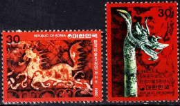 KOREA SOUTH 1980 Korean Art - 5000. 6th Issue. Animal Figurines, MNH - Beeldhouwkunst