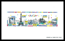 (*) N°2583A, Bande Panoramas De Paris. Tirage 25 Exemplaires. TTB  Qualité: (*)  Cote: 275 Euros - Pruebas De Lujo