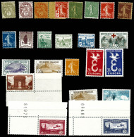 N 1900-1936, Petit Lot De Timbres Neufs Dont N°156**, 153* X 2ex, PA 5/6**...  Qualité: N - Colecciones Completas