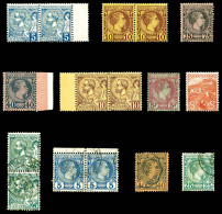 N&O 1885-1920, Jolie Sélection De Timbres De Monaco Sur Les Premières Série Dont N°10 Et 33 *, Facile à Examiner.  Quali - Collezioni & Lotti