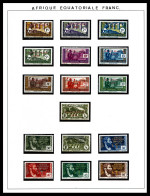 ** N°92/140D, France Libre, Séries Complètes TTB (certificat)  Qualité: **  Cote: 1182 Euros - Unused Stamps