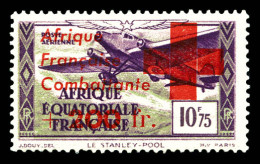 * N°29, +200 Fr Sur 10f 75, TB  Qualité: *  Cote: 275 Euros - Unused Stamps