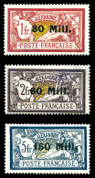 * N°47/49, Les 3 Valeurs TB  Qualité: *  Cote: 995 Euros - Unused Stamps