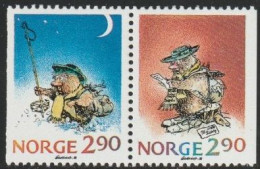 Norwegen 1988 Mi-Nr. 1007 - 1008 ** Postfrisch Weihnachten ( B 2825 ) - Ungebraucht