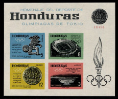 Honduras Block 6 B Postfrisch #GD068 - Honduras