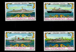 St. Vincent 350–353 Postfrisch Schifffahrt #GA594 - St.Vincent & Grenadines