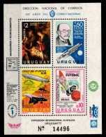 Uruguay Block 33 Mit 1457-1460 Postfrisch Luftfahrt #GO692 - Uruguay