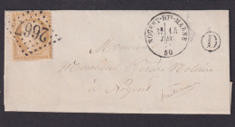 Frankreich Brief EF 15 C. Nr.St. 2667 Nogent - Hte - Marne - Cartas & Documentos
