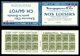 ** Carnets N°45-C2, Série 119-S, NOS LOISIRS Et GUYOT. SUP  Qualité: ** - Unused Stamps