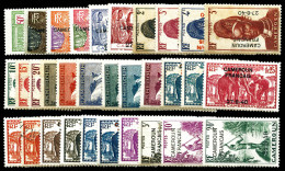 * N°202/232, Série Complète De 1940, Les 31 Val TB (certificat)  Qualité: *  Cote: 655 Euros - Unused Stamps