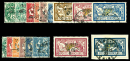O N°75/90, Les 2 Séries Complètes SUP (certificat)  Qualité: Oblitéré  Cote: 393 Euros - Used Stamps