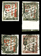 O N°8/11, Série Complète, Les 4 Valeurs TB (signés Calves/certificat)  Qualité: Oblitéré  Cote: 730 Euros - Used Stamps