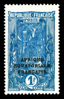 ** N°101a, 1f Bleu Et Outremer, Surcharge 'SANS 1f25'. TB  Qualité: **  Cote: 325 Euros - Unused Stamps