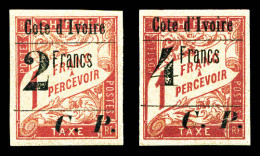 * Colis-Postaux N°20/21, Les 2 Valeurs TTB (certificat)  Qualité: *  Cote: 720 Euros - Unused Stamps