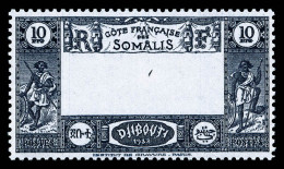 ** N°168a, 10F Bleu Fonçé, Centre Omis, Fraîcheur Postale, Très Jolie Pièce (certificat)  Qualité: **  Cote: 930 Euros - Nuevos